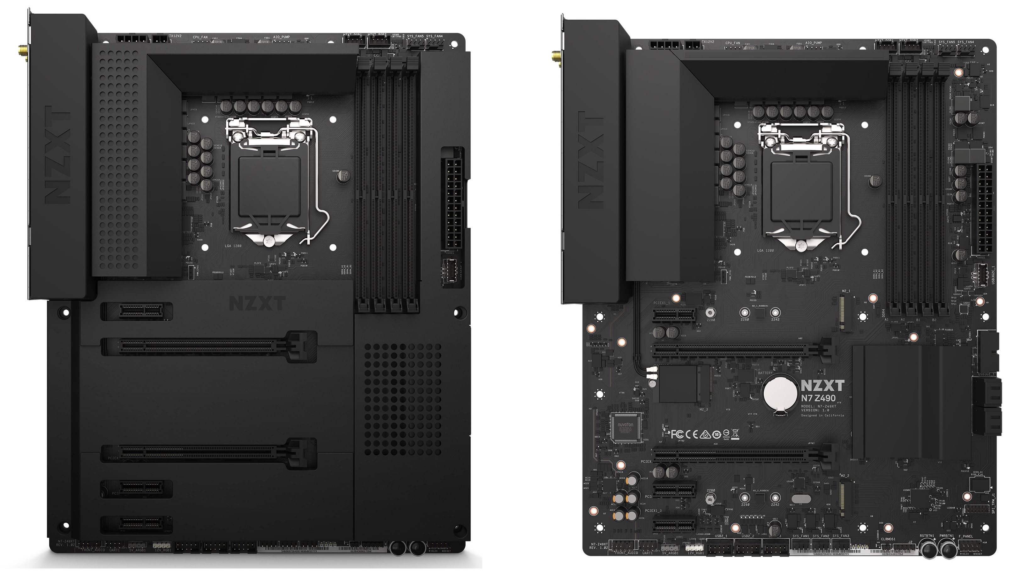 Visual Inspection - The NZXT N7 Z490 Motherboard Review: From A